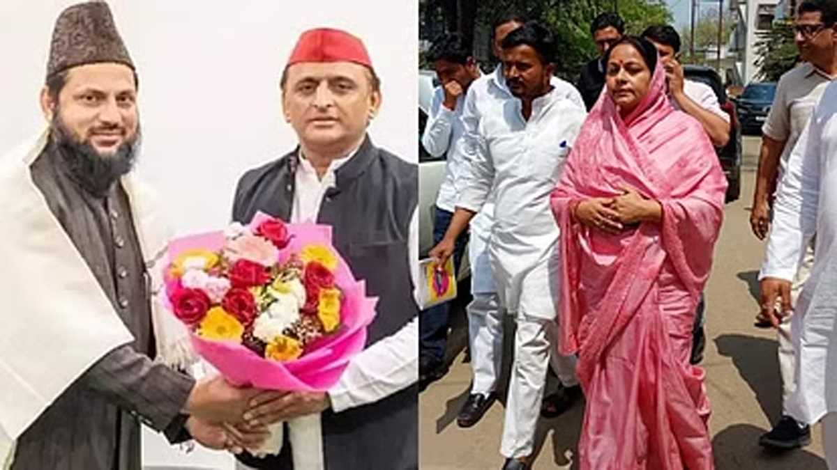 मुरादाबाद से रुचि वीरा, रामपुर से नदवी सपा के अधिकृत उम्मीदवार